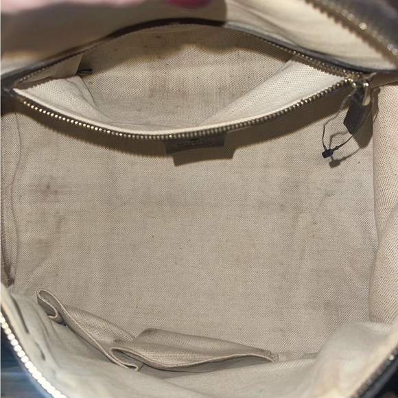 Authentic Gucci Medium Web Boston Bag - Brown - Picture 13 of 16